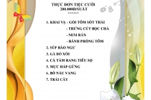 Tiệc cưới - tiệc đính hôn